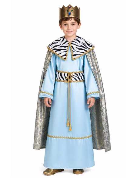 Costume Re Melchiorre di Lusso - di alta qualità, ideale per carnevale, feste a tema ed eventi speciali